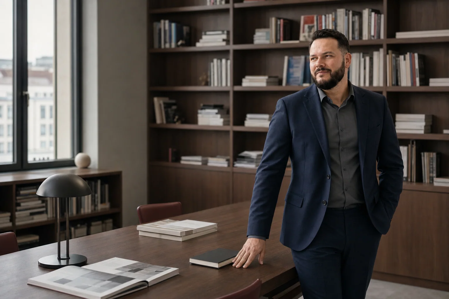Tan Kayitmaz in der Redaktion von Transformation Briefing